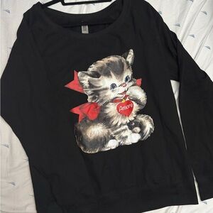 Women’s Black Sweat Shirt